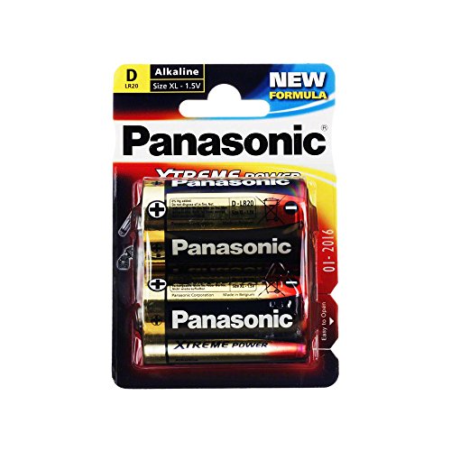 Extreme Power Alkaline Batteries (d LR20 (12 x 2 Pack))