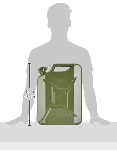 Valpro metal canister 20l green (10120)
