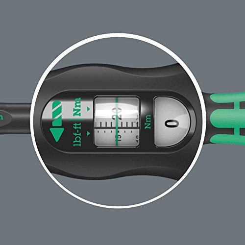Wera Click Torque X 3 Torque Wrench for insert tools, 9 x 12 mm Drive, 20 - 100 Nm, 0507653001