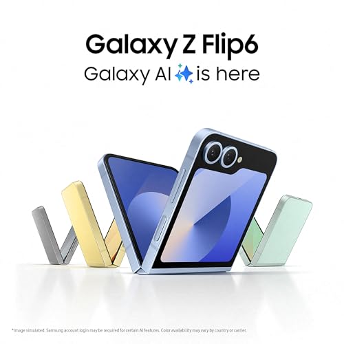 Samsung Galaxy Z Flip6 256GB blau (SM-F741BLBG)