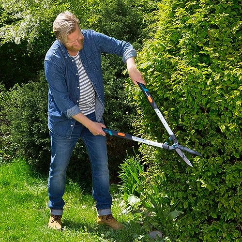 Gardena TeleCut Hedge Shears Turquoise Black