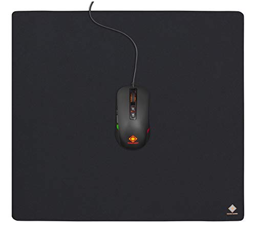 Deltaco XL Gaming mousepad, 450x400mm, black (GAM-063)