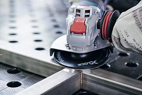 Bosch Professional Fibre sanding disc R780 Best for Metal and Inox (Metal and stainless steel, Ø 180 mm, grit size 60, accessories for angle grinder)