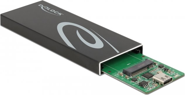 DeLOCK USB Type-C External Enclosure, USB-C 3.1 (42003)