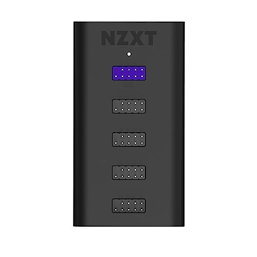 NZXT IUSBH-M3 internal USB-Hub Gen 3, 4x USB 2.0 9-Pin, 1x USB 2.0 9-Pin (AC-IUSBH-M3)