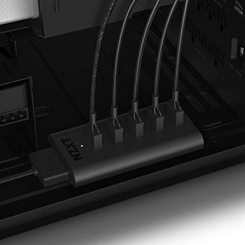 NZXT IUSBH-M3 internal USB-Hub Gen 3, 4x USB 2.0 9-Pin, 1x USB 2.0 9-Pin (AC-IUSBH-M3)