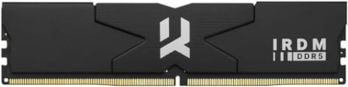 goodram IRDM BLACK SILVER DIMM Kit 32GB, DDR5-6400, CL32-38-38-78, on-die ECC (IR-6400D564L32S/32GDC)