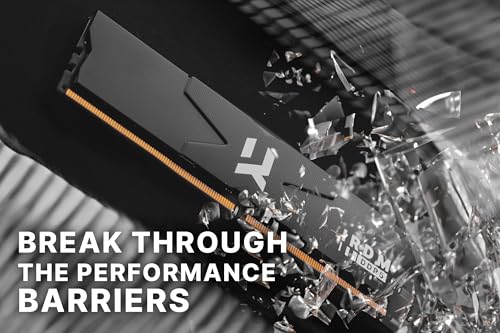goodram IRDM BLACK SILVER DIMM Kit 32GB, DDR5-6400, CL32-38-38-78, on-die ECC (IR-6400D564L32S/32GDC)
