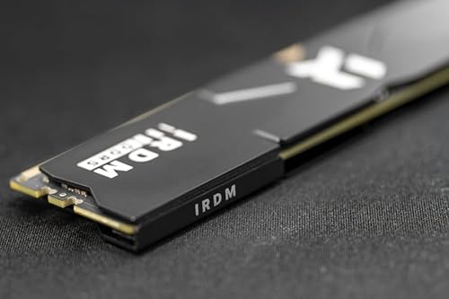 goodram IRDM BLACK SILVER DIMM Kit 32GB, DDR5-6400, CL32-38-38-78, on-die ECC (IR-6400D564L32S/32GDC)