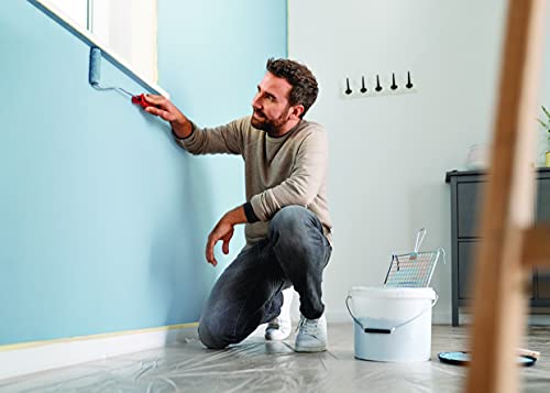tesa Masking Tape CLASSIC - Painter's Tape for Masking During Painting Work - Solvent-free, Removable without Residue - 50 m x 50 mm