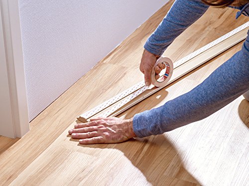 tesa Powerbond® Double Sided Fixing Tape - 10 kg / Meter* - Wall Mounting Tape for Plaster and Wallpaper - 1.5 m x 19 mm