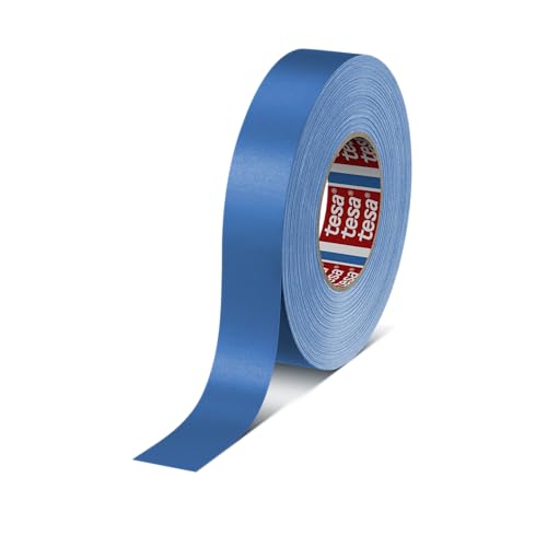 Tesa 04651-00516-00 Cloth Tape Premium 50mx30mm in Blue, 50 m x 30 mm
