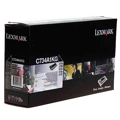 Lexmark Return Toner C734A1KG black
