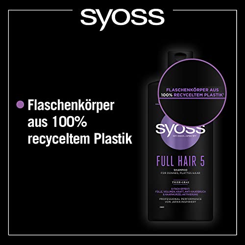 Syoss Full Hair Shampoo, 440ml