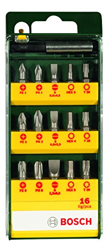 Bosch DIY Bitset, 16-tlg. (2607019453)