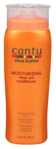 Cantu Shea Butter Moisturizing Rinse Out Conditioner Made With 100% Pure Shea Butter * Safe For Natural And Coloured Hair) 400ml