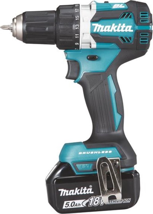 Makita DDF484RT3J Akku-Bohrschrauber inkl. MAKPAC + 3 Akkus 5.0Ah
