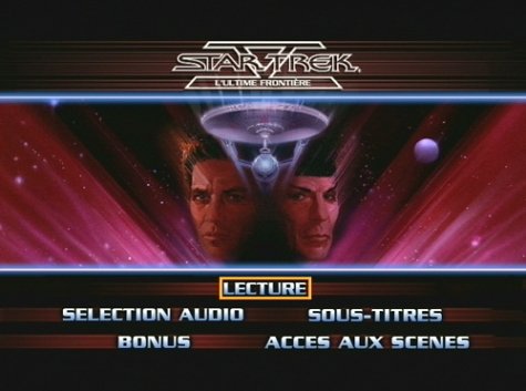 STAR TREK V - The Final Frontier (1989) [import]