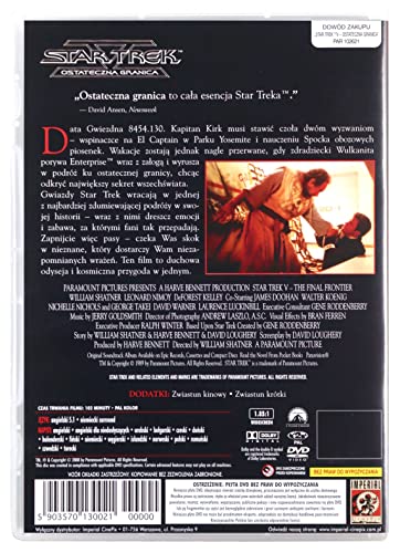 STAR TREK V - The Final Frontier (1989) [import]
