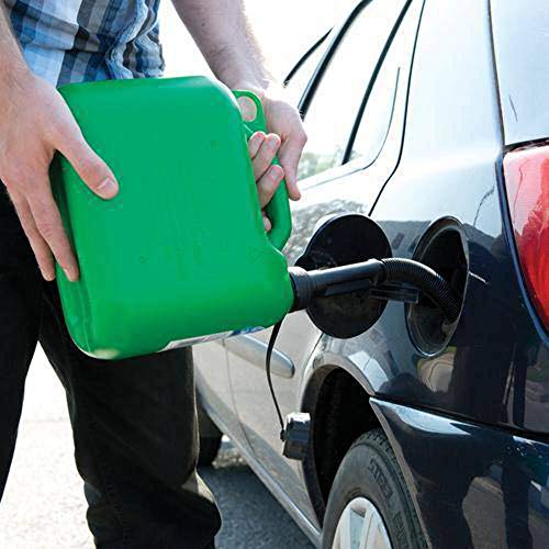 Silverline Plastic Fuel Can 5Ltr Black (199991)