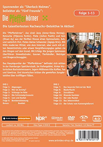 Die Pfefferkörner Staffel 1 (DVD)