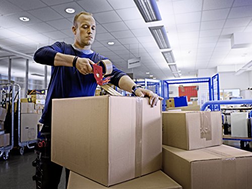 Tesa Rolls 4195 PP Packing Tape (66 m x 50 mm) Parcel Tape Brown, 1 Unit