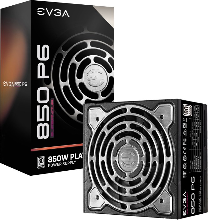 EVGA SuperNOVA P6 850 850W ATX (220-P6-0850-X2)