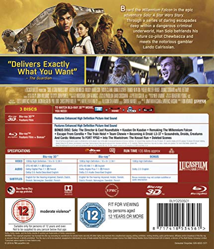 Solo: A Star Wars Story [DVD] (Polish Import)