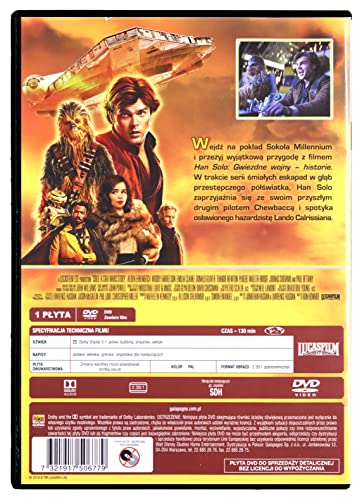 Solo: A Star Wars Story [DVD] (Polish Import)