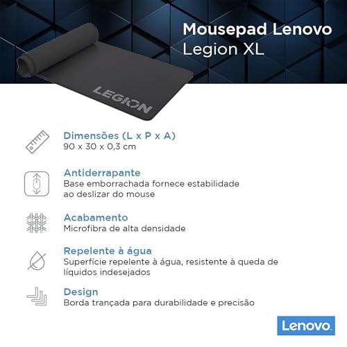 Lenovo Legion Gaming XL Cloth Mouse Pad