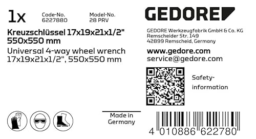 Gedore 28 PRV (6227880)