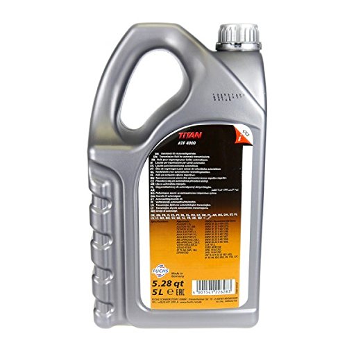 5 Litres of Automatic Transmission Fuchs Titan ATF 4000 DEXTRON III MB 236.1 5 Litre Canister