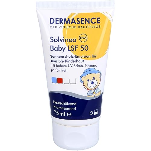 Dermasence Solvinea Baby Sonnencreme LSF50, 75ml