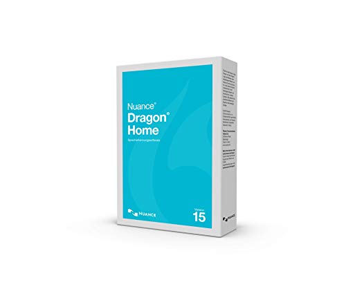 Nuance Dragon NaturallySpeaking Home 15.0 (German) (PC) (DC09G-W00-15.0)