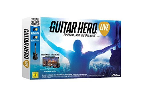 Guitar Hero Live Guitar Bundle - Comes with Guitar Controller for (IOS) iPhone iPad iPod Touch (Mirror to TV using Apple TV)