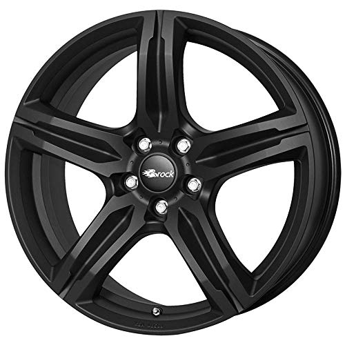 Brock B29 7.5 x 17 ET 35 Bolt Circle 5 x 120 Hub Centering 72.6 580070753, Black Front-Polished