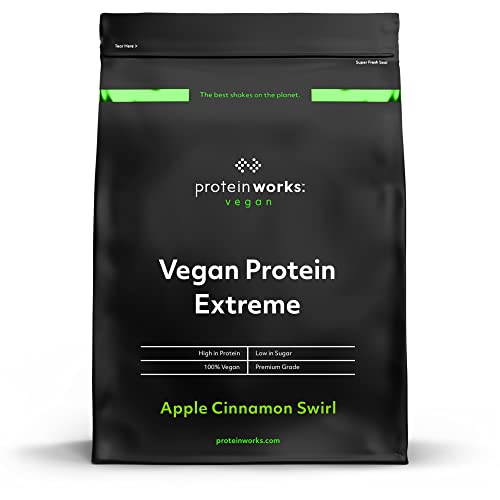 The Protein Works Vegan protein extreme Apple Cinnamon Swirl 1kg