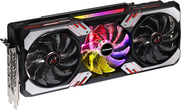 ASRock Radeon RX 6800 XT Phantom Gaming D OC, RX6800XT PGD 16GO, 16GB GDDR6, HDMI, 3x DP (90-GA28ZZ-00UANF)