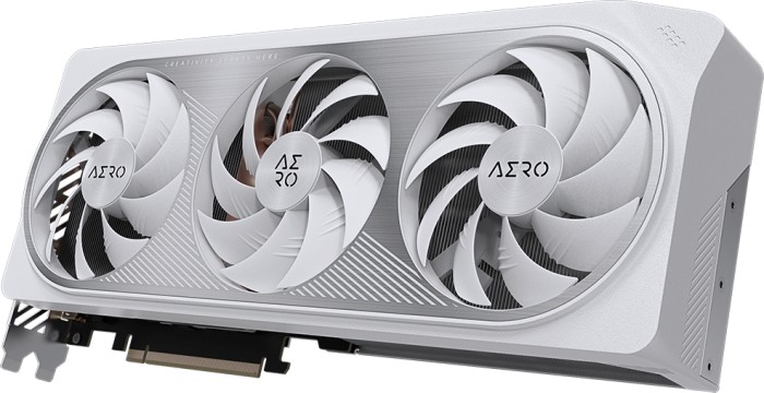 GIGABYTE GeForce RTX 4070 Ti Aero OC 12G, 12GB GDDR6X, HDMI, 3x DP (GV-N407TAERO OC-12GD)