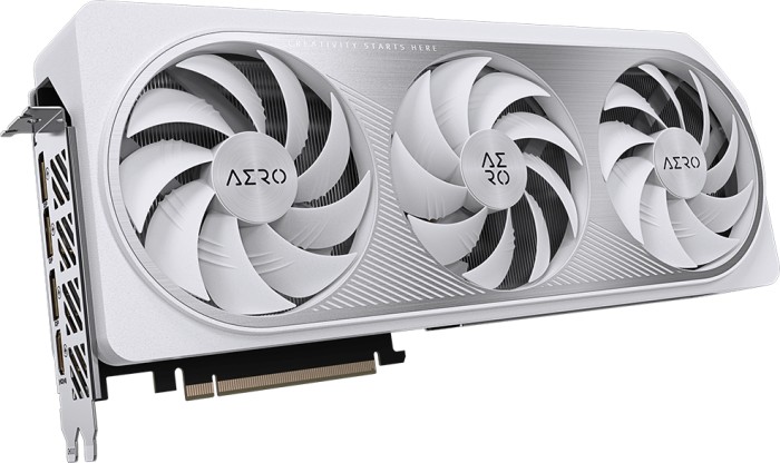 GIGABYTE GeForce RTX 4070 Ti Aero OC 12G, 12GB GDDR6X, HDMI, 3x DP (GV-N407TAERO OC-12GD)