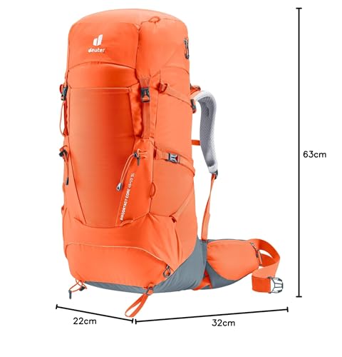 Deuter Aircontact Core 45+10 SL paprika/graphite (ladies) (3350222-9409)