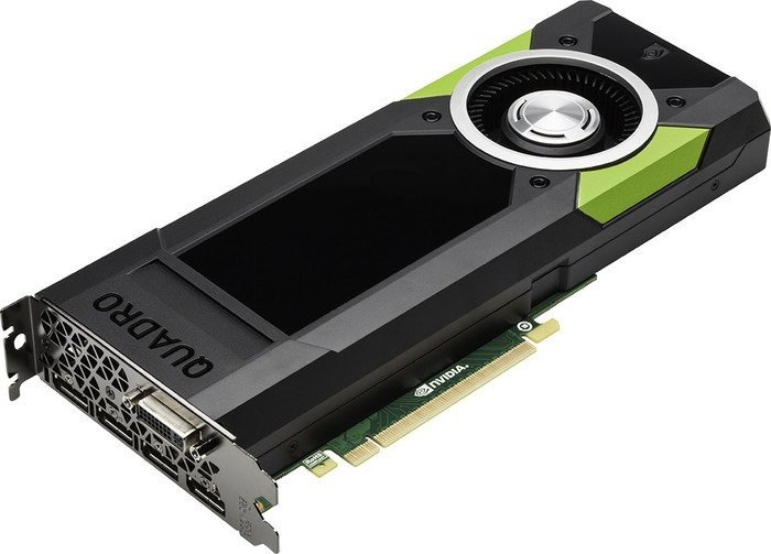 HP Quadro M5000, 8GB GDDR5, DVI, 4x DP (M6V53AA)