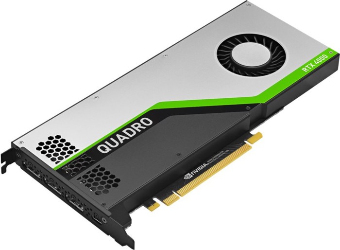 HP Quadro RTX 4000, 8GB GDDR6, 3x DP, USB-C (5JV89AA / 5JV89AT / R1F95A)