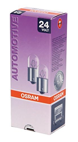 Osram 5637 Original Lamps with Metal Bases, 24 V, 10 W, Set of 10