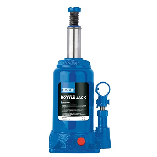 Draper 13107 High Lift Hydraulic Bottle Jack (4 Tonne)