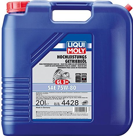 Liqui Moly Hochleistungs-Getriebeöl (GL3+) SAE 75W-80 20l (4428)