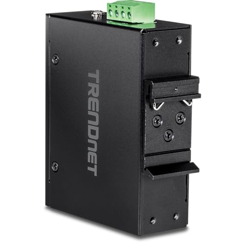 TRENDnet TI-UF11SFP Industrial media Converter, RJ-45, SFP, PoE++
