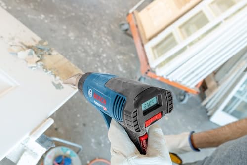 Bosch Professional GHG 20-63 heat gun (2000 W, 50–630° temperature range, display, in carton)