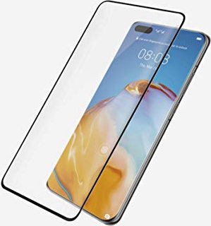 PanzerGlass Curved edges case Friendly for Huawei P40 Pro black (5370)