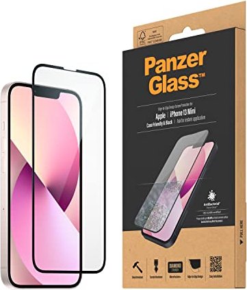 PanzerGlass Edge-to-Edge case Friendly AntiBacterial for Apple iPhone 13 mini black (PRO2744)